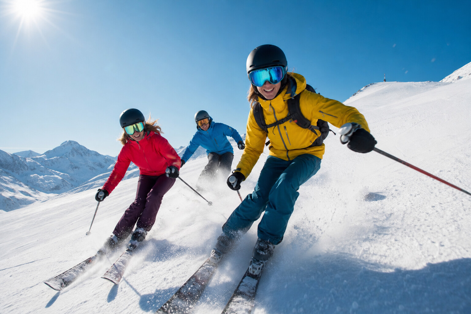 Piste, Powder, neue Friends